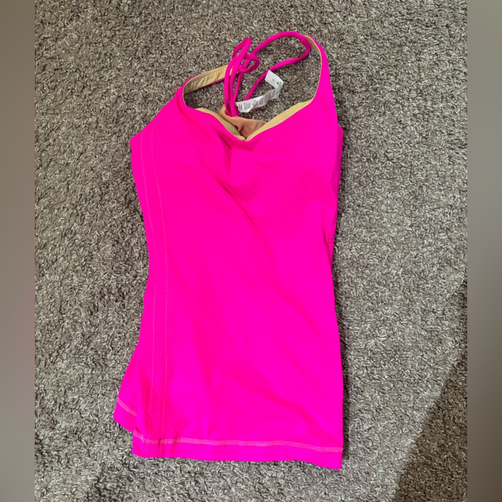 Lululemon Athletica Hot Pink Sports Tank